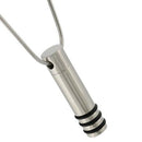 Memorial Charms Pendant for Necklace Keyring Jewelry Pendant Cylinder Shape