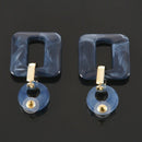 Acrylic Large Hollow Out Drop Earring Fashion Geometric Dangle Earrings Lad