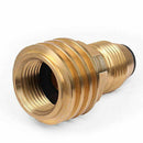 Propane Gas Adapter Converts POL LP Tank Service Valve to QCC1/Type1- Old t A1M2