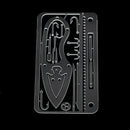 1set Multi Tools Card Survival Wallet Sized Camping Hiking Emergency EDC Gea Hn