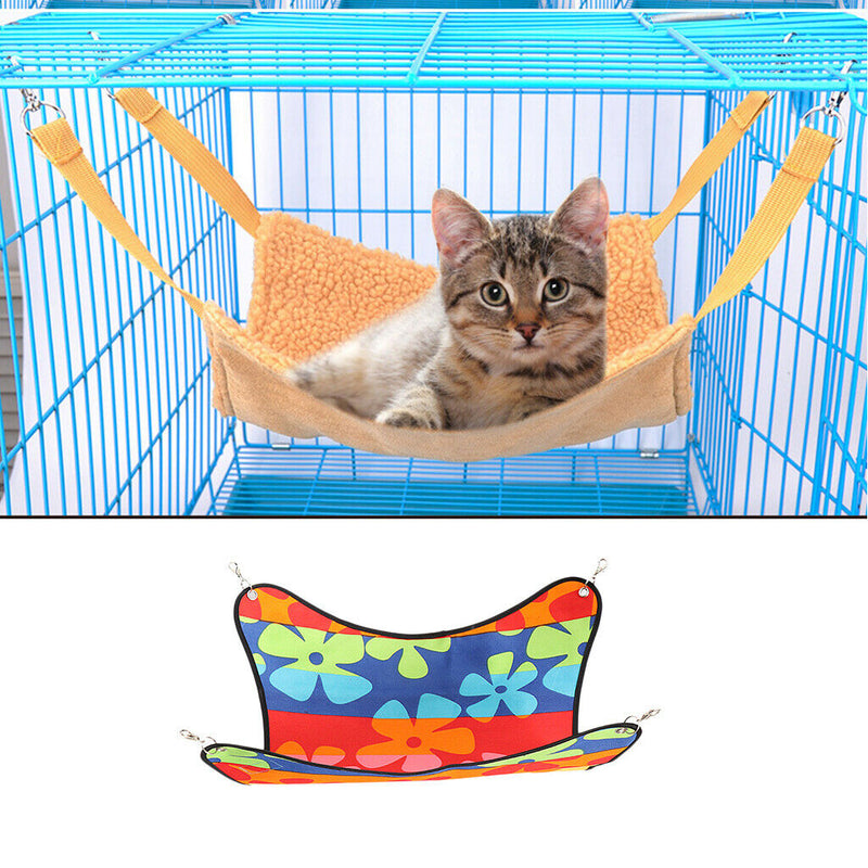 Small Animals Hammock Hanging Swing Bed For Cat Kitten Hamster Gerbil