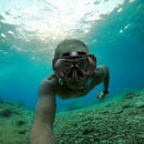 Underwater Diving Scuba Snorkel Goggles Fog Half Glasses Useful F U8C1