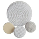 Exfoliating Brush for Body - Bath Spa Massager Kit with 4 Attachments Elect
