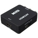 Mini HDMI to RCA Composite Video Audio AV Adapter Converter Adapter 720P 10
