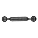 5inch/12.7cm D20.8mm Carbon Fiber Underwater Float Arm for Video Light/Strobe