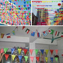 8 M Colorful Triangle Flag Pennant String Banner Festival Party Holiday Decor 3C