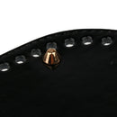 Black Hand-made Crocheting DIY Bags Pad Shaper Bottom Cushions