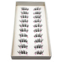 10 Pair Half/Mini/Coner Winged Cross False Eyelashes Handmade Black Eye Lashes