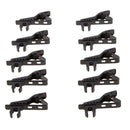 20Pack Portable Microphone Lapel Tie Lavalier Mic Metal Clip Holder 8/12mm