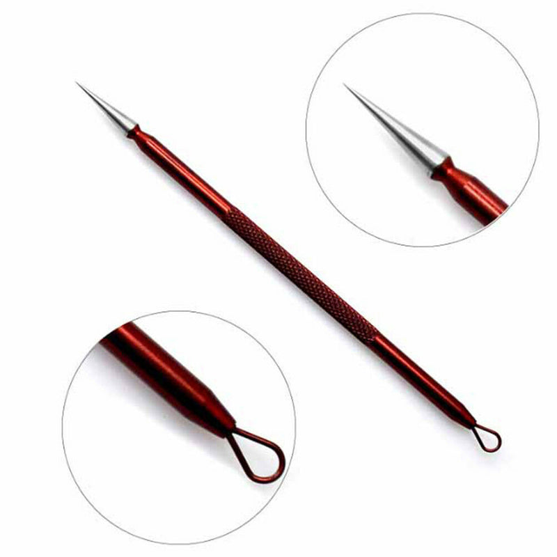 Stainless steel blackhead acne blemish pimple extractor remover extractor.nee Gw
