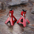 2Pcs 1/10 RC Cars Metal Jack Stands Repairing Tool 2Pcs/Set RC Crawler Clim D9S8