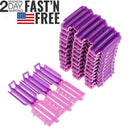 Lot Of 36pcs Hairdressing Styling Wave Perm Rod Corn Hair Clip Curler Maker DIY