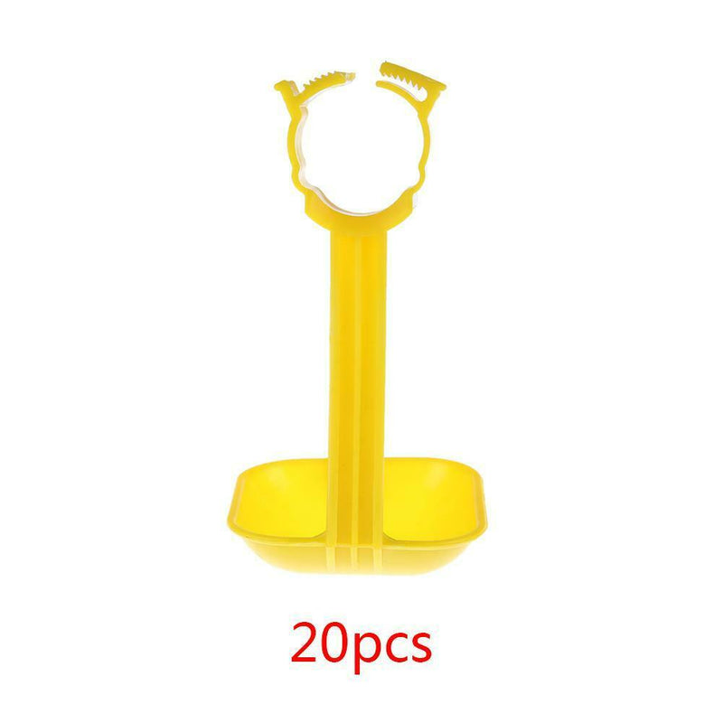 20pcs Chicken Hanging Cup Drinking Fountains Birds Water Bowl Nipple
