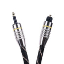3.5mm Digital Optical Audio Cable Mini Toslink to Toslink Optic Cable(2m)