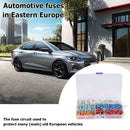 200x European Car Fuse Box Assortment 5A 8A 10A 16A 25A Torpedo Auto Fuse