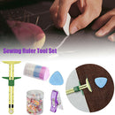 5 In 1 Needlework Measuring Tool Sewing Ruler Set DIY Crafts Clips Chalks T Type