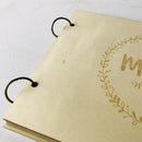 Personalised Guest Book Wedding Guest Book Wooden Wedding Guest Book