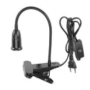 1.7m E27 Clamp Lamp Base EU Plug Hanging LED Socket Holder with Switch Wire