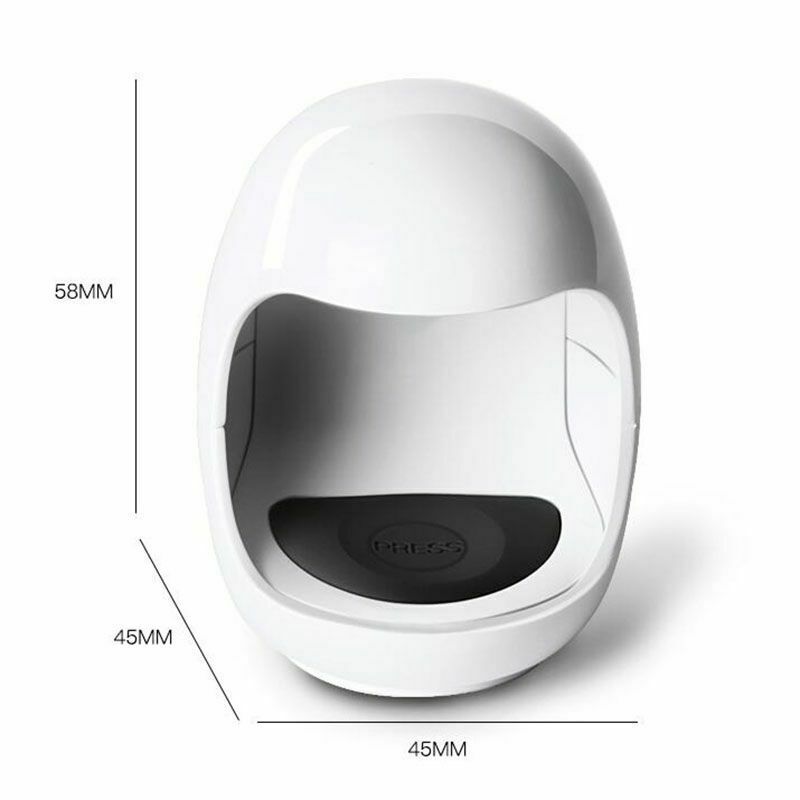 New Egg Shape Nail UV Lamp Mini Pocket Gel Nail Polish Dryer Portable Singl D4D4