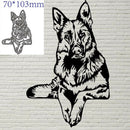 Dog Metal Cutting Dies Cutting Stencil For DIY Scrapbooking Card Paper Craft