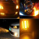 7443, T20 Led Bulbs Amber Yellow 900 Lumens Super Bright Turn Signals Light Q5R2