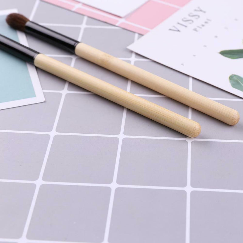 Face Beauty Makeup Brushes Bamboo Handle Eyeshadow Powder Foundation Brush Tool
