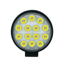 42W Round LED Work Light Fog Driving Lamp Offroad Spot Bar SUV Boat Truck was