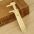 Measurement Tool Pocket 80mm Mini Brass Sliding Gauge Vernier Calip