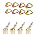 4x Brass Fountain Nozzle Sprinkler