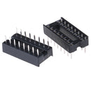 20Pcs 16pin IC socket adaptor solder type socket pitch dual wipe contact FT
