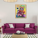 5D DIY Full Drill Diamond Painting Happy Panda Cross Stitch Embroidery Kits