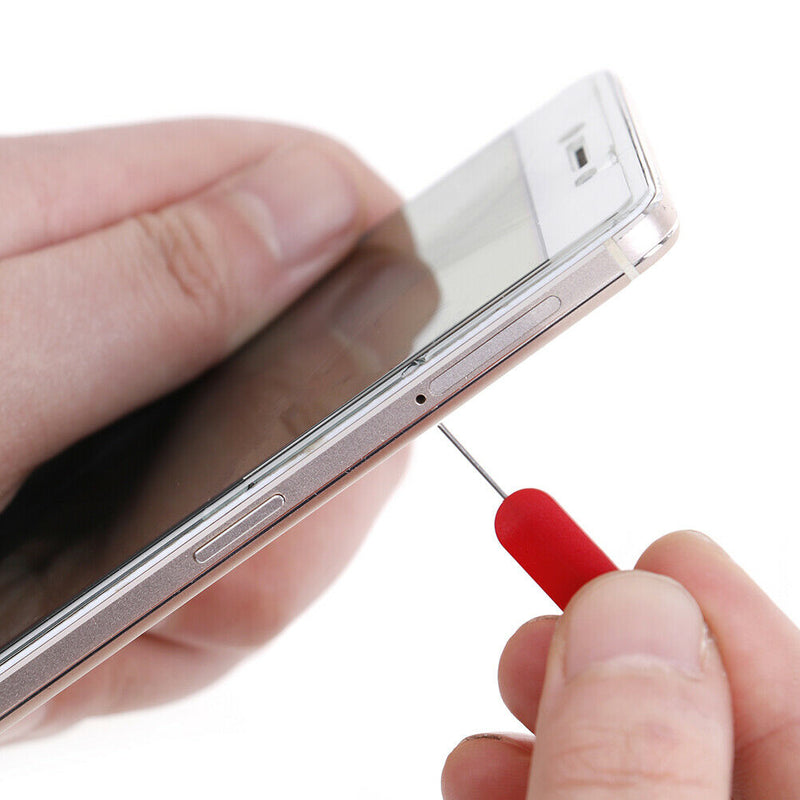 10 Pcs Red sim card tray removal eject pin key tooME