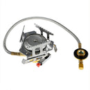 Ultralight Outdoor Camping Stove Gas- Stove Cookout Butane Burner wi E9U2