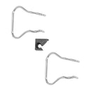 52 Pcs Metal Hooks Pegboard Hangers 23cm Tool Hooks for Hanging Tool Garage L9A8