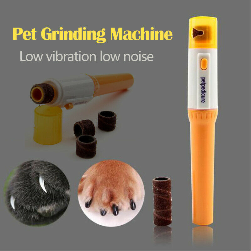 Pet Nail Grinder Electric Nails Grooming Tool Pet Nail File Gentle Paws Gri