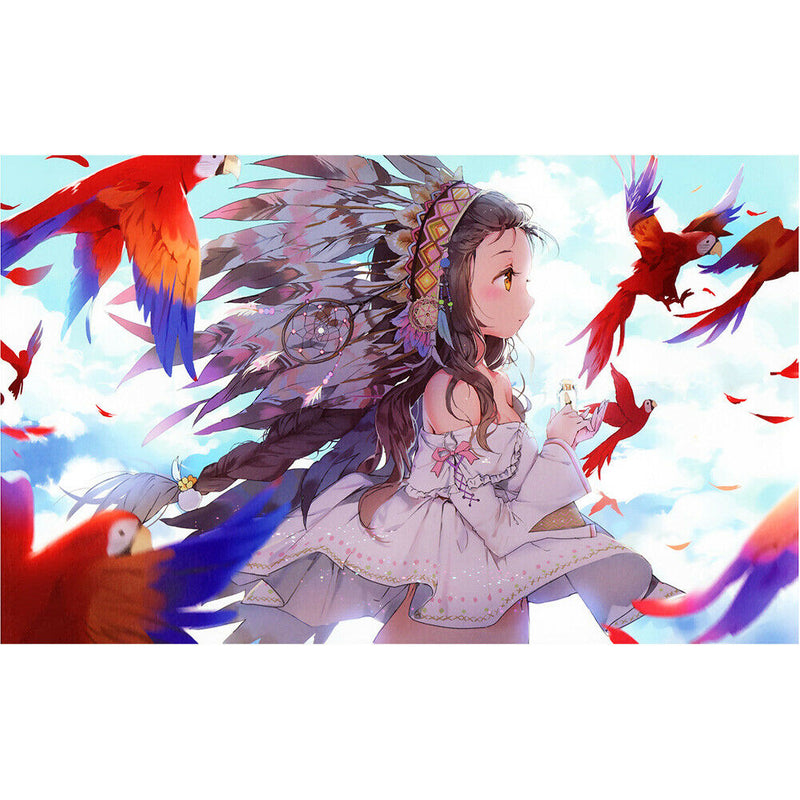 1000pcs Ethnic Girl Jigsaw DIY Paper Puzzle Kids Adults Educational Picture