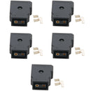 5x Female D-Tap Plug Connector Adapter for Anton V Lock Battery Power Cable