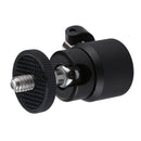 Camera Ball Head Standard 1/4 inch Screw Base Rotatable Tripod Ball Head