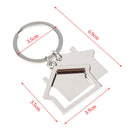 New Cute Cartoon House With Window keychain Cute Key Chain Bag AccessoriesJ Bj