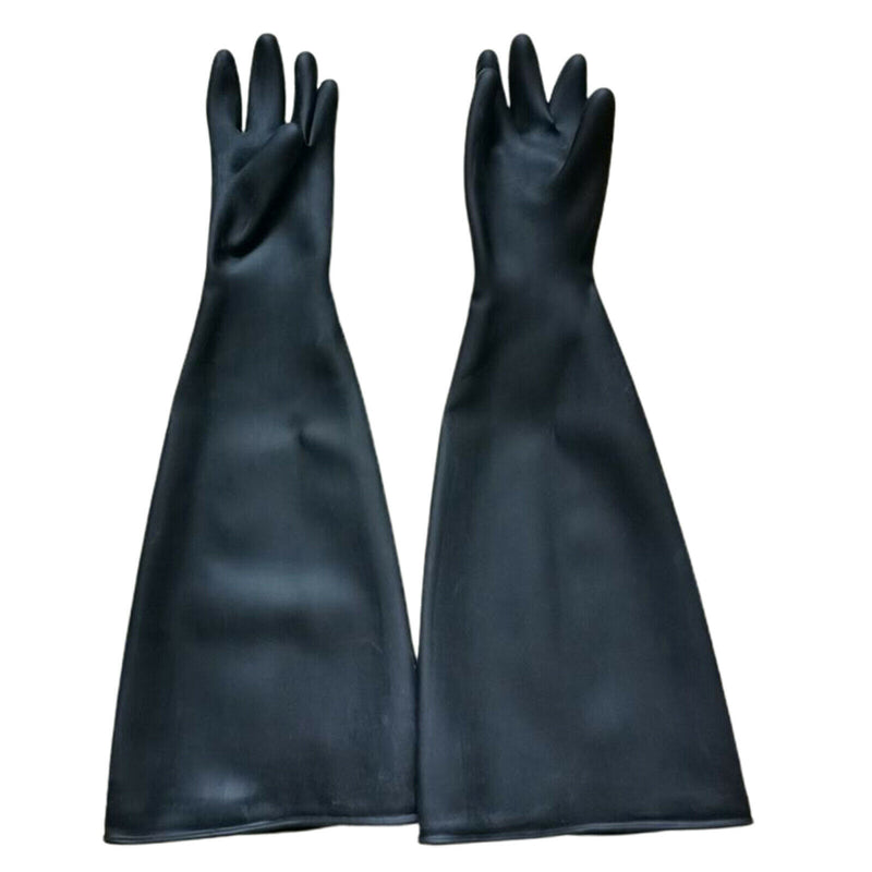 2x Heavy Duty Long Chemical Gloves Resist Strong Acid, Alkali and Oil Non-Slip