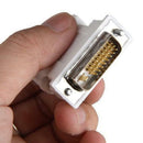 15 Pin VGA Female to 24+1 pin DVI-D Male Adapter Video Converter for Laptop Y8N3