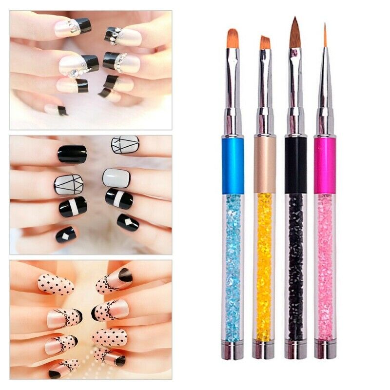 Gradient Painting Pens Coloured Drawing Pattern Brushes Nails Art Painted Tool