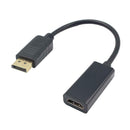 1080P DP Display Port Male to HDMI Female Converter Adapter Cable Cord Wire