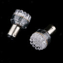 1157 BAY15D RED 24 SMD LED 12V Dual Filament Brake Stop Tail Light Bulbs