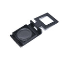 10X 27mm Folding Magnifier Stand Loupe with Scale for Textile Optical Glass To_