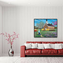 Full Round Drill 5D DIY Diamond Painting House Wall Picture Mosaic (B112)