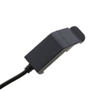 USB Charge Charging Data Clip Cable Replacement For Garmin Edge 20 25 Black