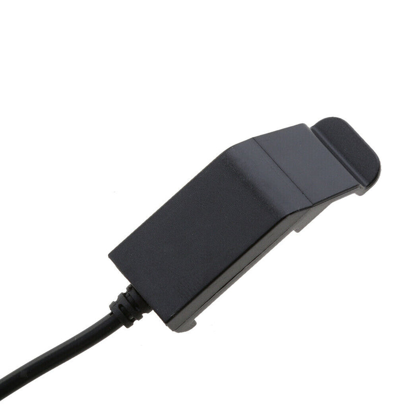 USB Charge Charging Data Clip Cable Replacement For Garmin Edge 20 25 Black