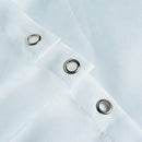 Anti-Mold Shower Curtain Uni White - Anti-Bacterial, Washable, Polyester