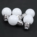 5 pieces E27 0.5W AC220V White Incandescent Lamp Bulb Decoration Lamp